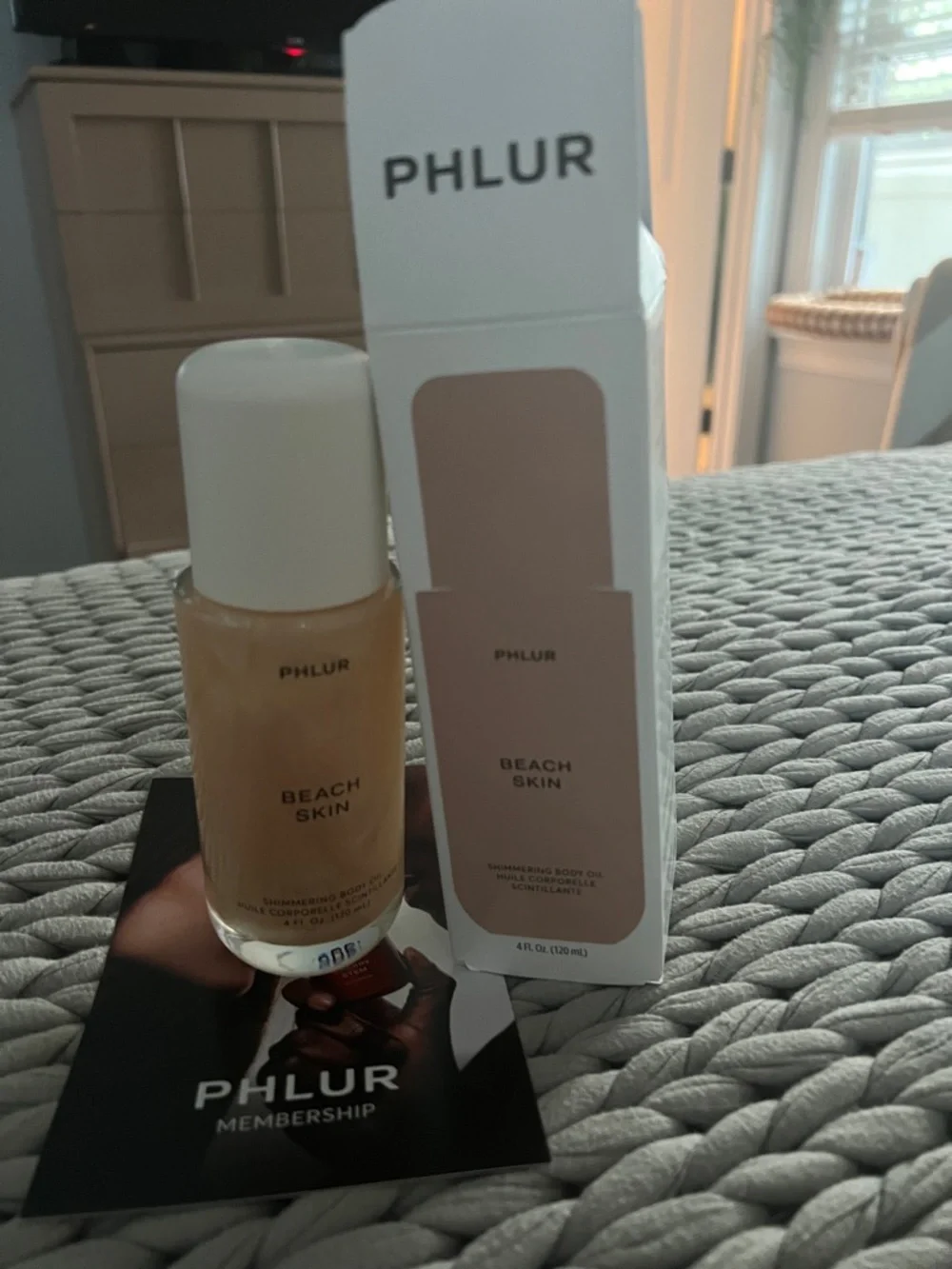 Phlur Beach Skin Shimmering Body Oil